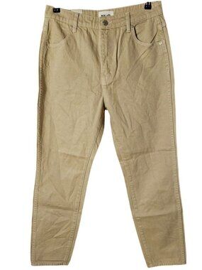 Rolla’s Dusters Jeans Women’s 29 Tan High Rise Relaxed Tapered Leg NWT Australia